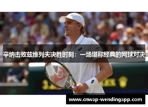 辛纳击败兹维列夫决胜时刻：一场堪称经典的网球对决