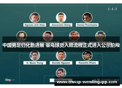 中国男足归化新进展 塞鸟球员入籍流程正式进入公示阶段 中国男足归化新进展 塞鸟球员入籍流程正式进入公示阶段